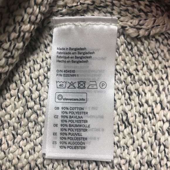 H&M Divided Sweater Women's XS Gray Knit - Picture 5 of 6